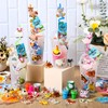 Poen 212 Pcs Farm Animal Party Favors Set Include Cup