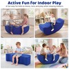 BALAPET Kids Sensory Rocking Chair, 2-Person Foam Seesaw, Navy Blue