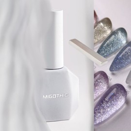 MIGOTHIC Sparkling Magnetic Gel 10ml, Color:MM‑10