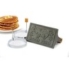 Norpro Cast Iron Bacon Press with Egg Ring Set