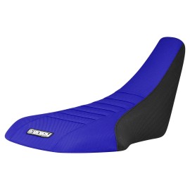 Suzuki LTZ 400 Z400 Gripper Seat cover  2003-2008  BLACK/BLUE/BLUE ribs  #207
