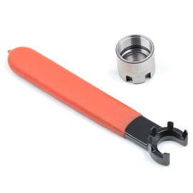 1/4 Inch Shank Router Bit Collet Extension Chuck Converter Adapter with ER20 Spring Collet and ER20 M Type Collet Chuck Wrench Spanner, ​Convert 1/2-Inch & 1/4-Inch Shank Bits (Size:ER20-1/4)