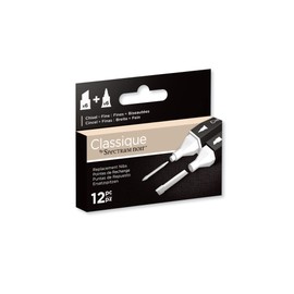 Crafter's Companion Accessories Spectrum Noir Classique Chisel & Fine Nibs 12pk, White, One Size