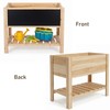Wooden Elevated Kids Planter Box,Children Gardening Raised Bed