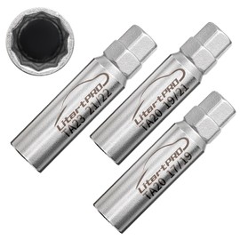 LitartPRO 42CRMO 10 Spline Lug Nut Key Replacement for TA20-17/19, TA20-19/21 and TA23-21/22, Compatible with Bimecc 10-Spline Lug Nut and Lug Bolts,Thickened Sleeve Outer Wall Size