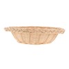 BIUDECO Bread Basket Rattan Large Kitchen Basket Japanese Daiso Style