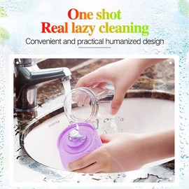 8oz Mini Blender for Baby Food Portable Blender for Smoothie Mini Blenders, Personal Blender with Six Blade, Portable Blenders For Shake and Smoothie babyfood (Purple)