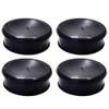 Pack of 4 - Hypro 9910-650670 Dampener Diaphragm for D30,