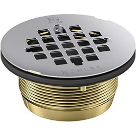 Kohler 22675-S Round Brass Shower Receptor Drain