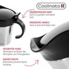 Coolinato Thermo Stainless Steel Gravy Boat, 400 ml, Double-Walled Stainless