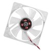 80mm Silent LED PC Cooling Fan 12V 4Pin 2500 RPM