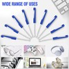 Minatee 30 Pcs Pocket Screwdriver Mini Tops and Pocket Clips