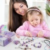 Homgaty Girls Charm Bracelet Making Kit, Jewellery Craft Sets, Girls
