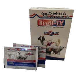 Bio D Tif Para El Alimento 25 Sobre 20g Caja