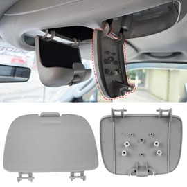 Jaronx Compatible with Ford Garage Door Opener Cover F250/F350/F450/F550 2002 2003 2004, Roof Console Overhead Console Storage Lid Compatible with F250 F350 F450 F550 Super Duty 2C3Z7811586CAB(Gray)