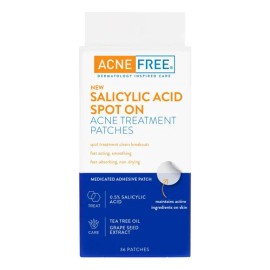 Acnefree Parches De Tratamiento De Acné Con Ácido Salicílico