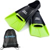 Aqua Speed Short Flippers For Adults And Children, High Tech