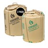 Eco Fuego Fire Pit Wax Refill – Biodegradable Vegetable Wax,