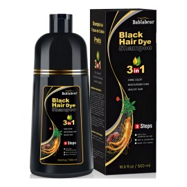 Shampoo Para Canas 500ml Natural Jengibre Tinte Cubre Canas