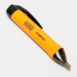 JCM Non-Contact Voltage Tester Pen 50–1000V AC, LED & Audible Alert, CAT II 1000V, IP54, Insulated Plastic Body, Compact Pocket Clip
