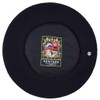 Laulhere Classiques Authentique Traditional French Wool Beret, Noir (Black)