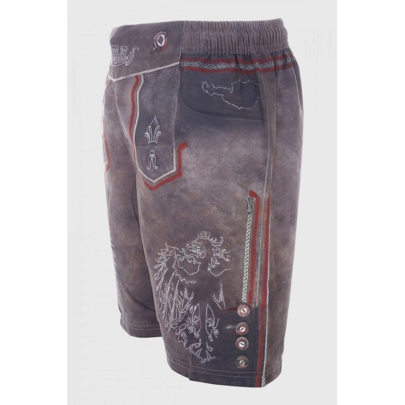 Krüger 094684-0-0007 Men's Costume Swimming Trunks Short Model Austria Knee-Length,