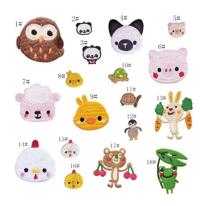 Patch Applique Iron Patch Mini Embroidery Iron On Patch Small