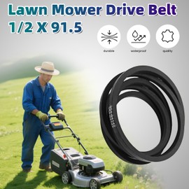 Youqsm Lawn Mower Drive Belt 1/2 X 91.5 Compatible with MTD 700 Series LT-4600H LT-546G LT-546H Replace Part 754-04142,954-04142 Engine to Deck Belt