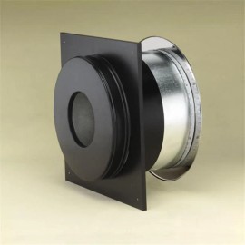 DuraVent 8DP-WTSS 8" DuraVent DuraPlus Wall Thimble Stainless Steel Painted