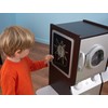 KidKraft Laundry Playset Children's Pretend Wooden Stacking Washer and Dryer