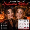 Halloween Freckle Temporary Tattoo Stickers 6 Sheets Scary Bloody Drip