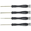 HOZAN ESD Precision Screwdriver Set D-91-00/D-91-0/D-92-1.8/D-92-2.5, 4-Piece Set D-912