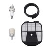 VGOL A226001090 Chainsaw Air Filter Service Kit with Spark Plug