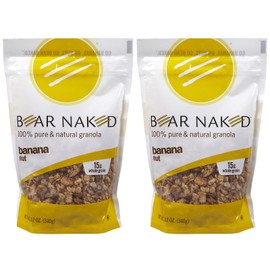 Bear Naked 100% Natural Granola - Banana Nut - 12 oz - 2 pk