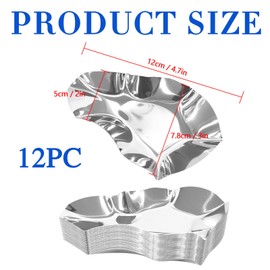 304 Stainless Steel Grillable Oyster Shells Reusable Machine washable for cooking grilling oysters shrimp scallops (12)