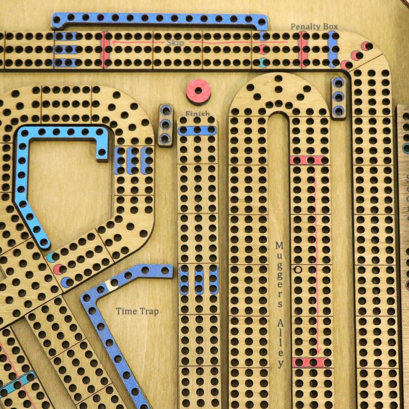 Cribbage Wars Board Game, Crib Wars Board Game, Cribbage Board
