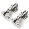 Ravinte 4 Pack 2 Pairs European Kitchen Cabinet Hinges Soft