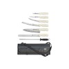 Winco KWP-KIT1, 7-Piece Stal Cutlery Set with Storage Bag, NSF,