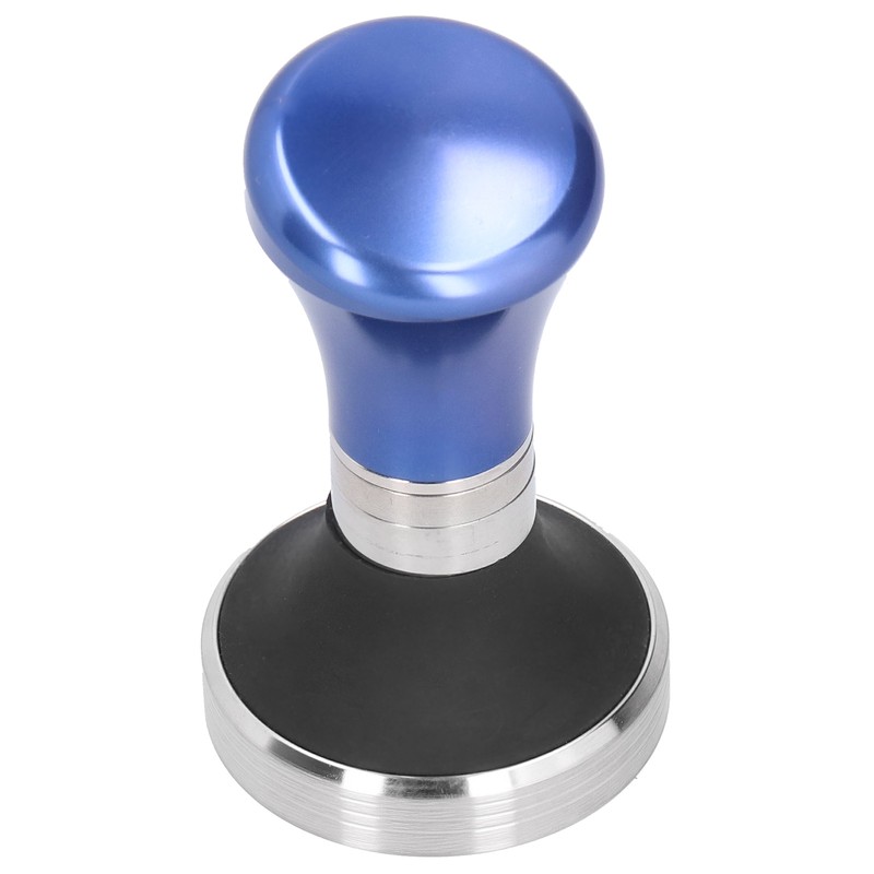 58mm Flat Coffee Tamper Stainless Steel Base Coffee Powder Hammer