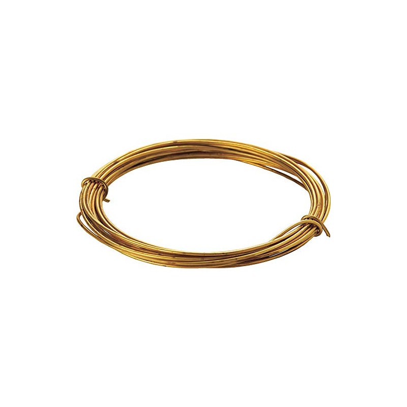 TRUSCO TBW-18 Brass Wire, Wire Diameter 0.04 inches (1.20 mm)
