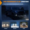 Nilight Fog Light Assembly Compatible with Toyota 2005 2006 2007