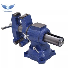 Thomletha 4" Multipurpose Vise Bench Vise Heavy Duty Multi-Jaw Vise 360-Degree New