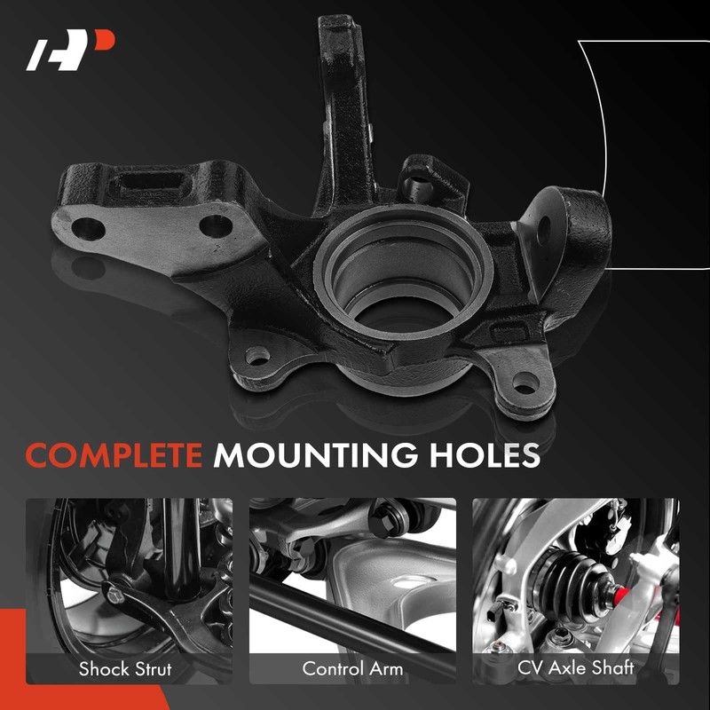 A-Premium Front Suspension Steering Knuckle Compatible with Toyota Corolla 1995-2002,