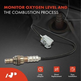 Sensor de oxígeno O2 A-Premium compatible con Toyota Yaris 2015-2017 2019, Yaris iA 2017-2018 y Mazda MX-5 Miata 2016-2018, CX-3 2016-2018 y Scion iA 2016, 1.5L 2.0Desdesdesdesdes