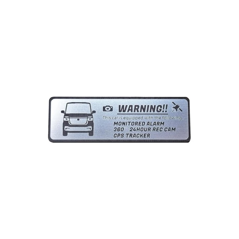 Honami Works New JF5 JF6 N-BOX Custom NBox Security Emblem