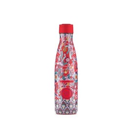 Cool Bottles Termo - 500 ml - Dragonfly Paradise x Catalina Estrada - Botella de agua de acero inoxidable - Bebidas frías 36 horas y bebidas calientes