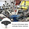 sourcing map 6pcs Tee Wing Knobs M8 x 55mm Metric
