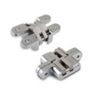 2 Packs Hidden Door Hinges LISHAN Strong and Durable with
