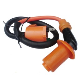 Unbranded Racing Ignition Coil Orange for 125cc ATV Go Kart Dirt Pit Bike Moped Scooter US