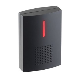 CASAcontrol Wireless Doorbell, 2 Receivers, Light & Sound, 100m IPX4